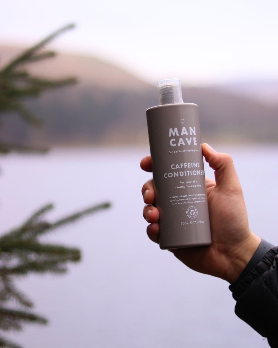 - ManCave Caffeine Conditioner 500ml for Men | Encourage Healthy Hair Growth -