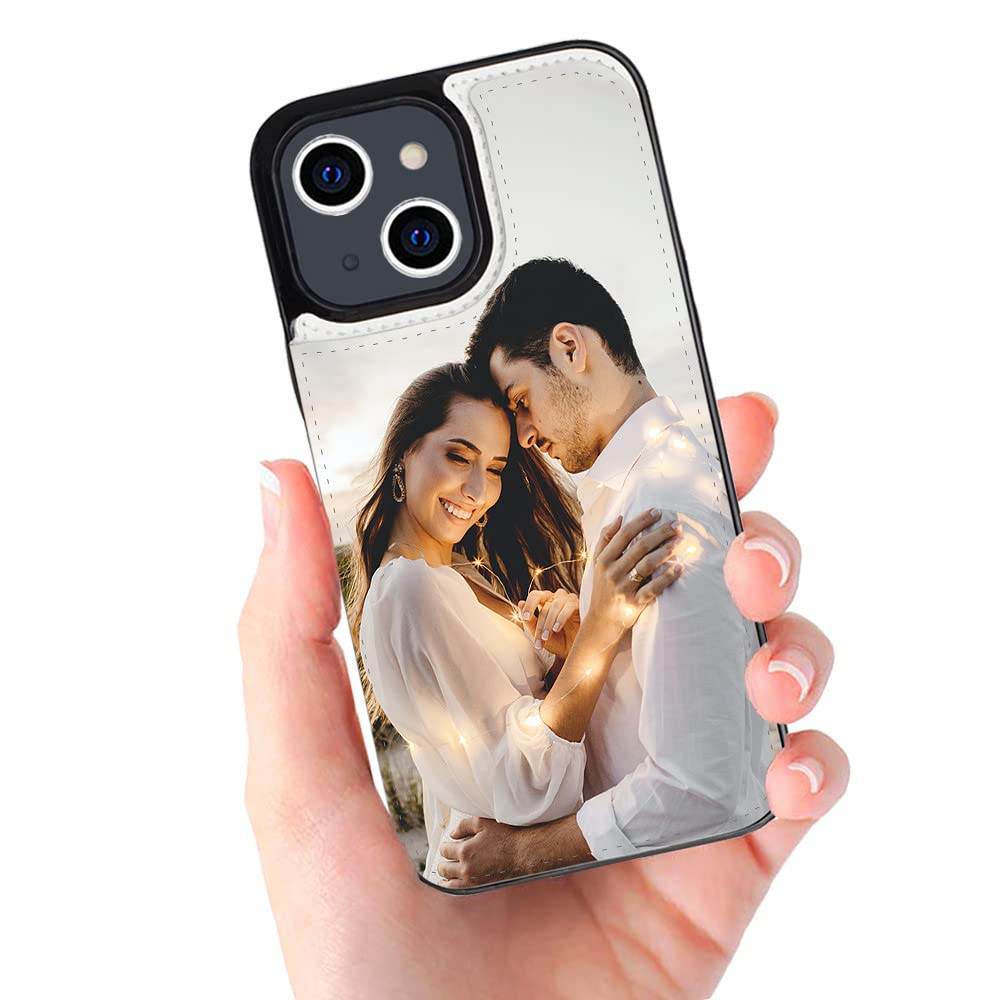 - YOOCUSTOM Personalised Custom Wallet Phone Case Cover for Apple iPhone 14 13 12 11 Pro Max Mini X XS XR SE 7 8 Plus, Customised PU Leather Flip Folio Cases Card Slot Holder Photo Picture (WBC-P1)