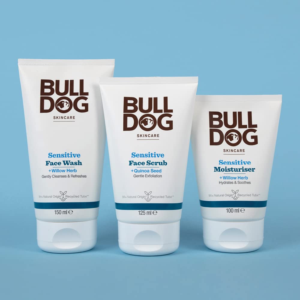 Bulldog Sensitive Moisturiser for Men, 100ml, (Pack of 1)