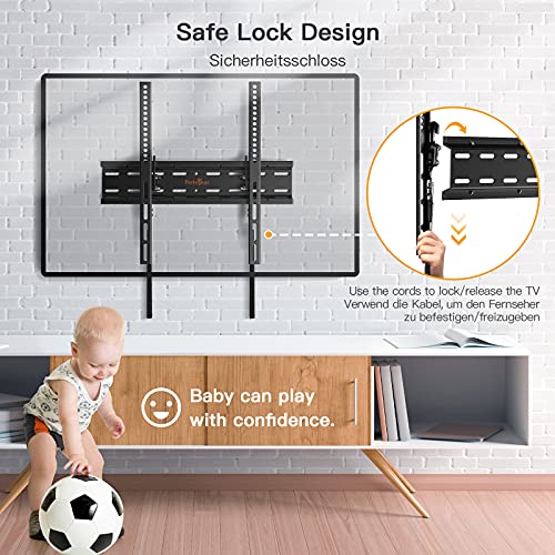 - Perlegear TV Wall Bracket for 26-60 inch TVs | Sturdy Tilt TV Bracket -