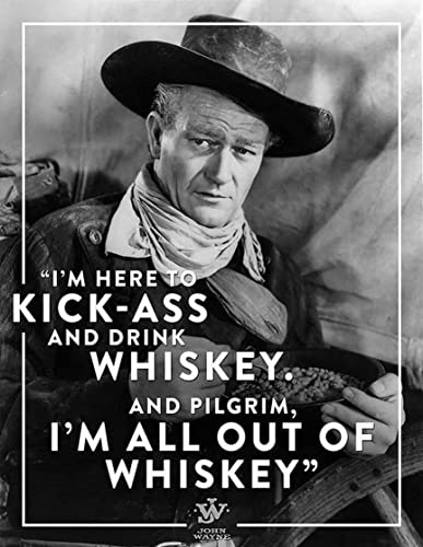 - Tin Sign | John Wayne | Man Cave Bar Pub Shed Novelty Gift | Wall Décor Sign -