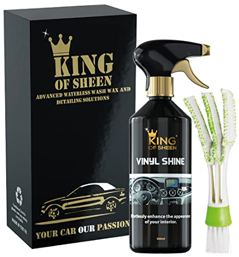 - King of Sheen Vinyl Shine Car Dashboard Cleaner And Car interior Cleaner -