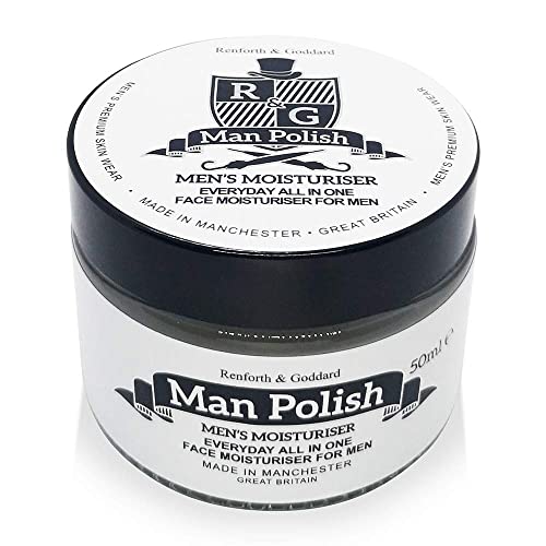 - Man Polish Men's Moisturiser | Premium Sensitive Natural Anti Ageing Men's Moisturiser -