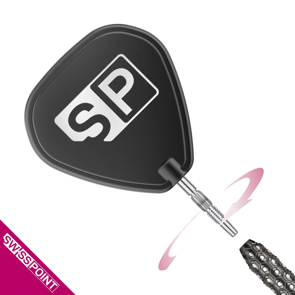 - Target Darts | 24G | 97.5% Tungsten Swiss Point Steel Tip Darts Set | Black and Green -