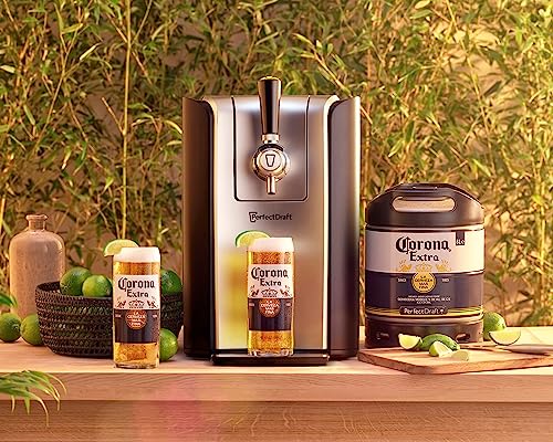 - PerfectDraft Pro Home Beer Cooler and Dispenser System and Corona Extra Keg -