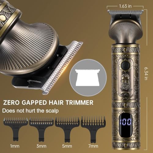 - Surker Beard Trimmer Kit | Professional Hair Clipper | Cordless Grooming Kit 7 in 1 -