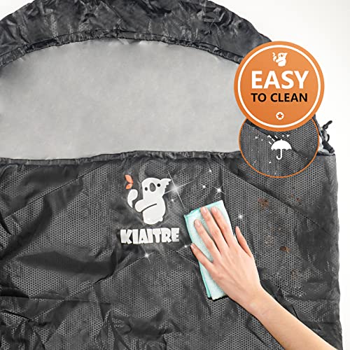 - Kiaitre Sleeping Bag for Adults | Warm & Lightweight Envelope Compact Sleeping Bag | Waterproof Indoor & Outdoor Use for Camping -