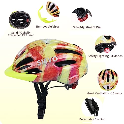 - Kids Bike Helmet | SIFVO Kids Helmet | Cool Boys and Girls Bike Helmet -