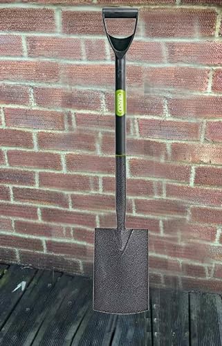 - KKTECH Garden Spade | Heavy-Duty | Rust-Resistant | One-Piece Carbon-Fibre -