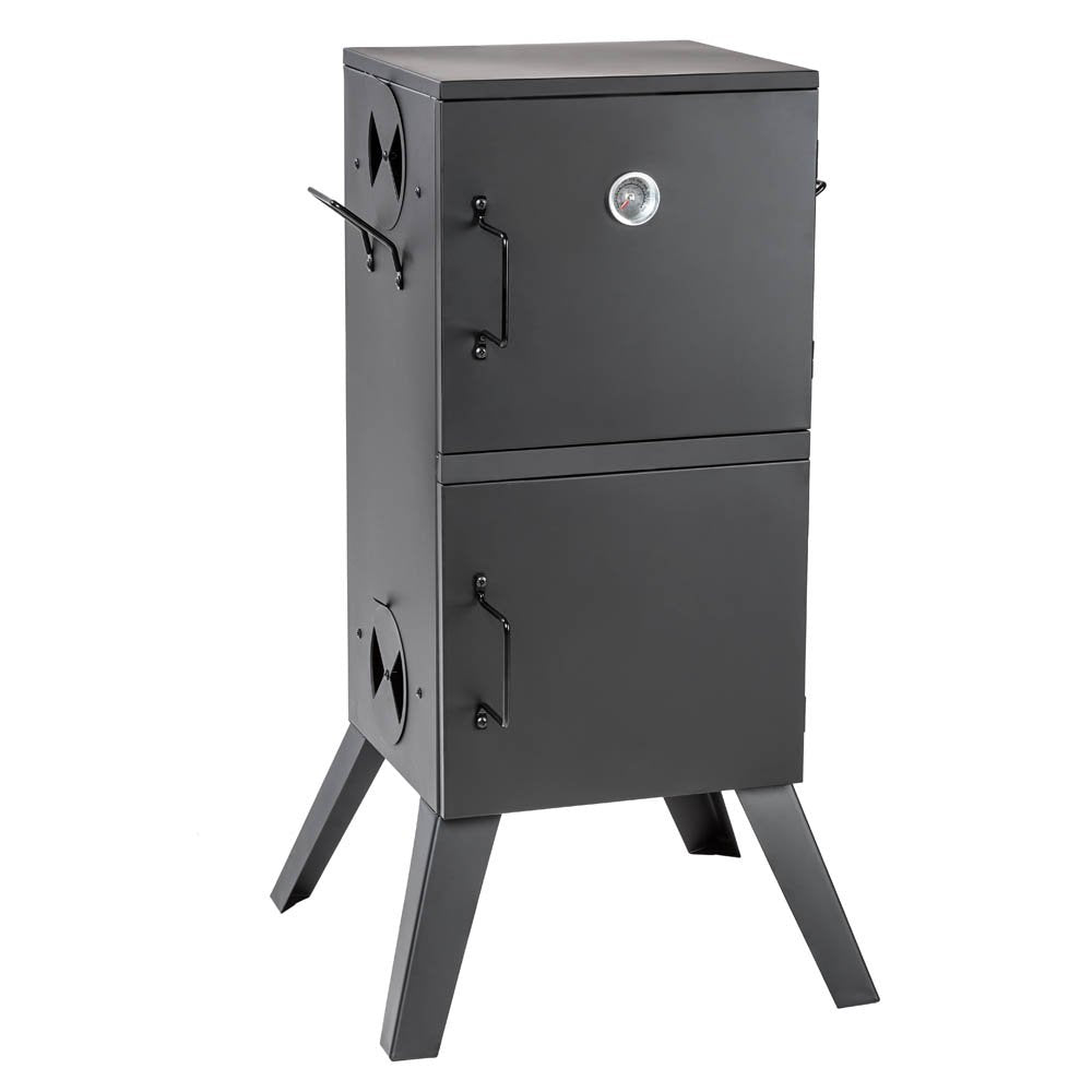- TecTake BBQ | Charcoal barbecue smoker | Heat indicator -