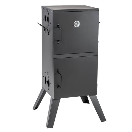 - TecTake BBQ | Charcoal barbecue smoker | Heat indicator -