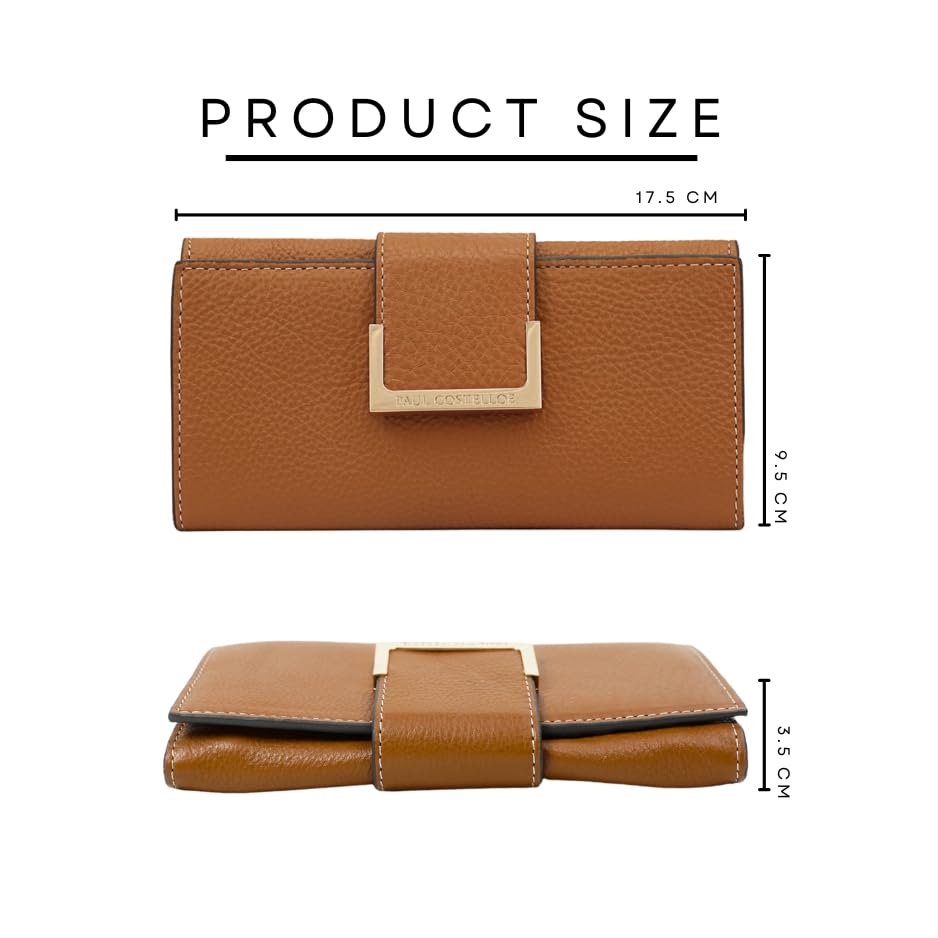 - PAUL COSTELLOE Genuine Leather Women's Wallet -
