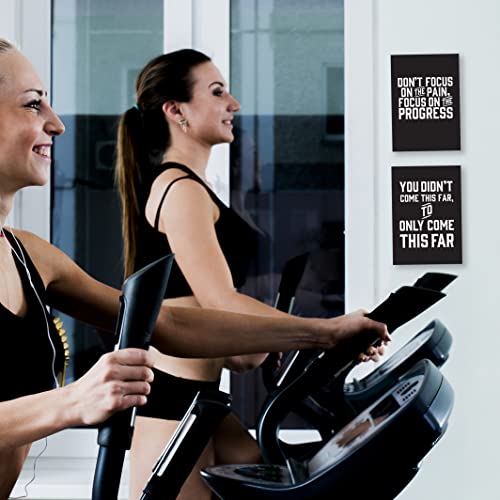 - Verbier Inspirational Quotes Wall Art - 12 x A4 motivational posters for room decor -