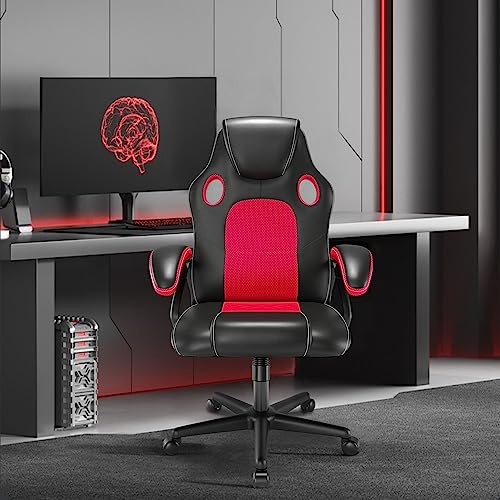 - Play Haha | Gaming Chair | Office Swivel Chair | Ergonomic | Leather PC Gaming Chair -