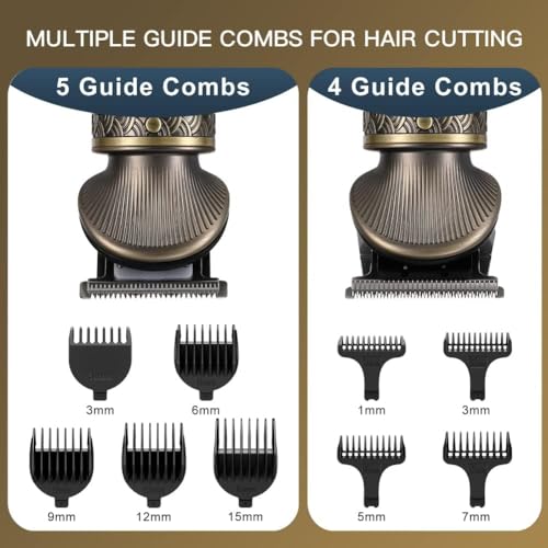 - Surker Beard Trimmer Kit | Professional Hair Clipper | Cordless Grooming Kit 7 in 1 -