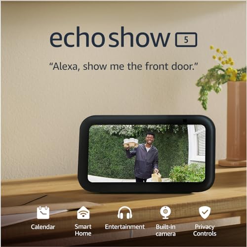 - Echo Show 5 (3rd Gen, 2023 release) | Smart Display And Alarm Clock -