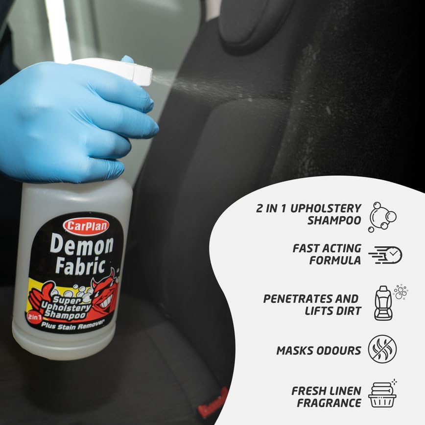 CarPlan Demon Fabric Cleaner, 1 Litre