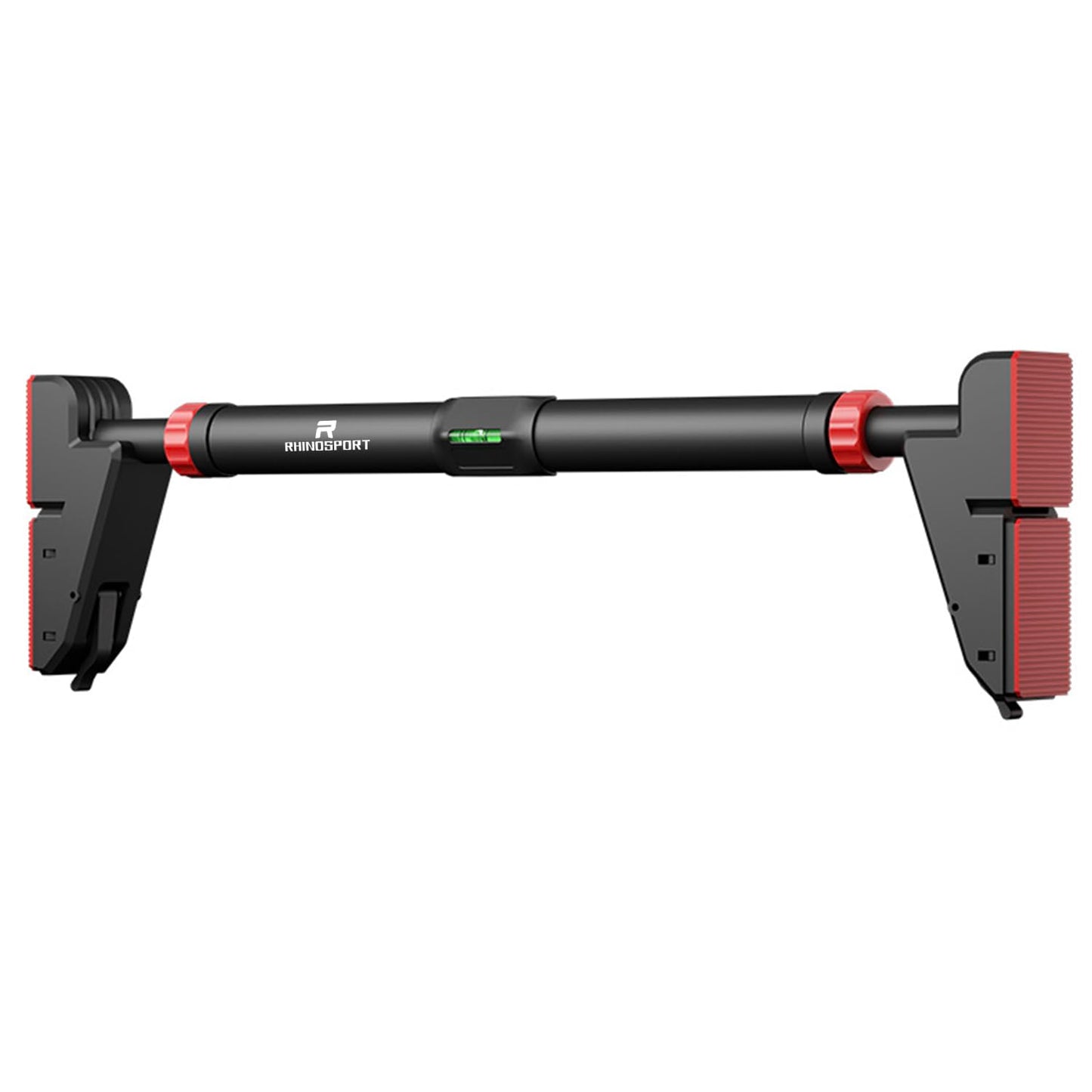 - RHINOSPORT Door Pull Up Bar |Chin Up Bar from 76-95 cm (29.9in-37.4in) | Load Bearing 881LBS -