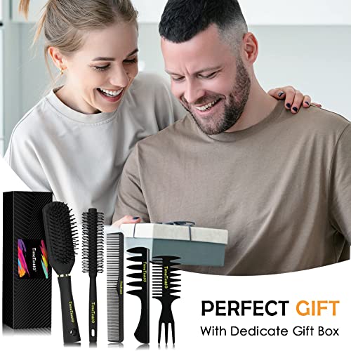 - TimeTinkle Styling Hair Comb and Brush Set for Men | Men's Hair Comb -