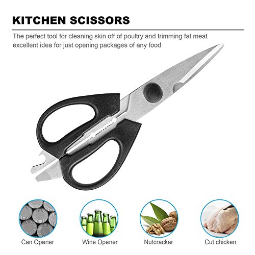 15-Piece Japanese Chef Knife Set with Sharpener, Block Wooden, HOBO Japan High Carbon Stainless Steel Boxed Kitchen Knife, Color Wooden Handle