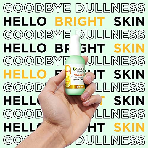 - Garnier Vitamin C Serum Cream | 2in1 Formula With 20% Vitamin C serum & SPF 25 Moisturiser -