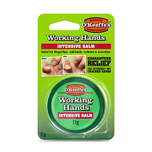 - O'Keeffe's Working Hands Intensive Balm | 11g -Conditioning Hand Balm -