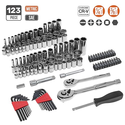 Amazon Basics Socket Set (123 Piece)