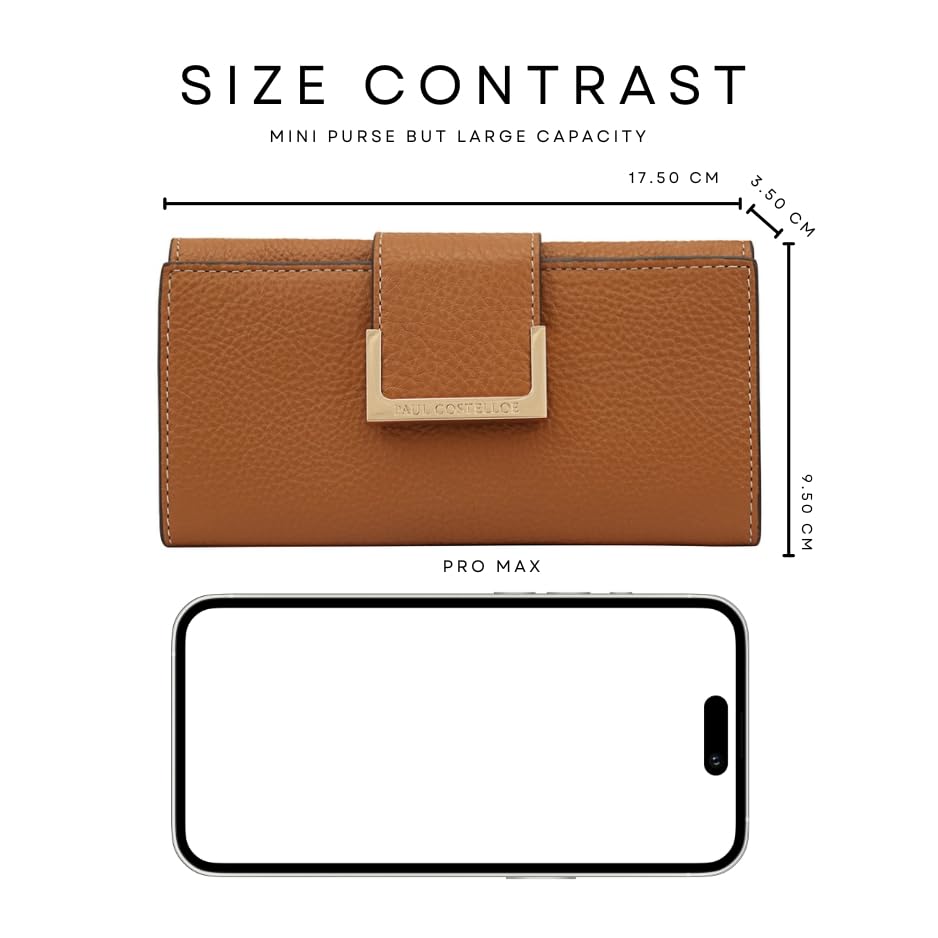 - PAUL COSTELLOE Genuine Leather Women's Wallet -