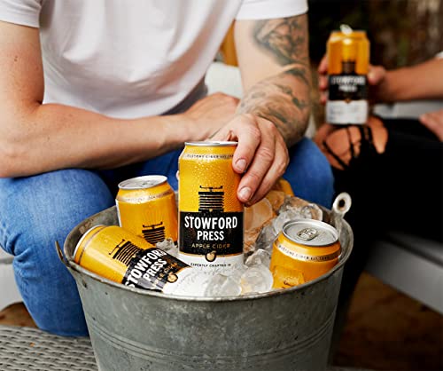 - Stowford Press Apple Cider  4.5% ABV - Cans (6 x 4 Pack) -