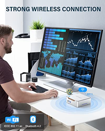 - NiPoGi Mini PC W-11 | Intel Alder Lake-N95 | (Beats N5095, up to 3.4GHz) -