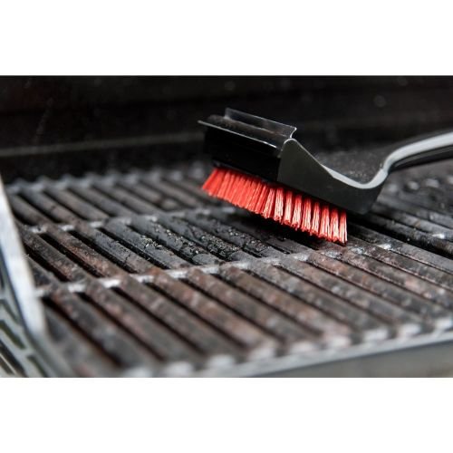 Char-Broil 140533 - 2-in-1 "Cool-Clean" Grill Cleaning Brush and Scraper, Black, 7.5 x 10 x 44 cm