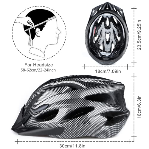 - RaMokey Cycle Helmet | Lightweight Bicycle Helmet | Adjustable Mountain & Road Bike Helmet -
