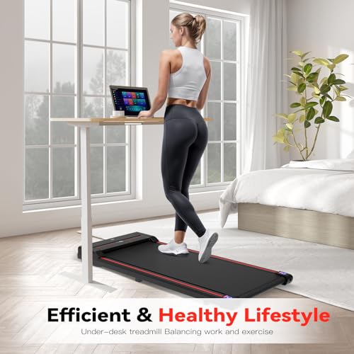 - Sperax Walking Pad Treadmill | Under Desk Treadmill-2.5HP Treadmills for Home -