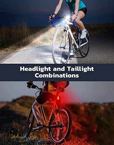 - Glangeh Bike Lights Ultra Slim | Rechargeable Bicycle Lights Front and Rear -