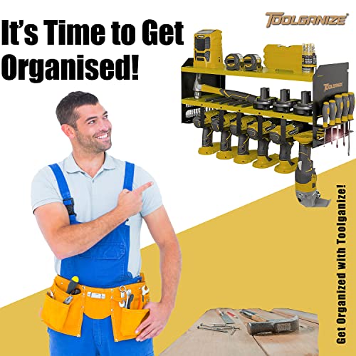 - Toolganize Garage Power | Tool Storage Organiser | Workshop Wall Mounted Storage -