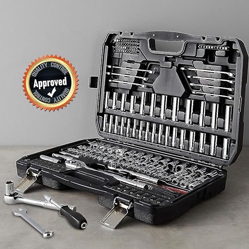 Amazon Basics Socket Set (201 Piece)