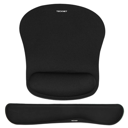 - TECKNET Wrist Rest Mat | Keyboard and Mouse Wrist Support Pad Set -