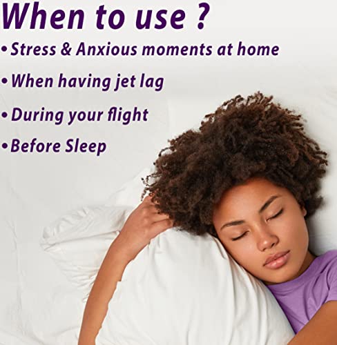 - Sleep Well Roll On Essential Oil | Anti Stress Calming Aromatherapy | Stick Blend Lavender Oil |  Gifts for Women -