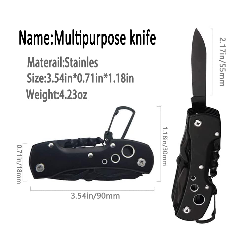 - HONZIN Swiss Style Multi Function Pocket Knife -