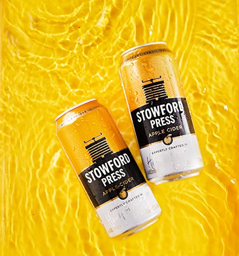 - Stowford Press Apple Cider  4.5% ABV - Cans (6 x 4 Pack) -