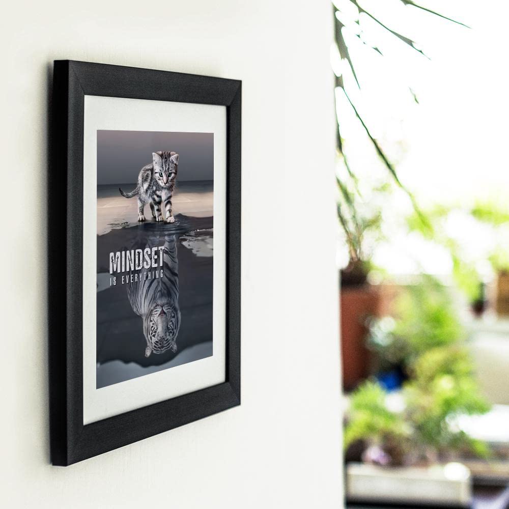 - Mindset Is Everything | Leader Motivational Inspirational Wall Art -