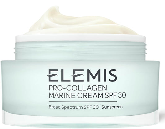 - ELEMIS Pro-Collagen SPF Marine Cream | Anti-Wrinkle Daily Face Lotion | Hydrating Ultra-Light SPF30 Gel-Cream Day Moisturiser -
