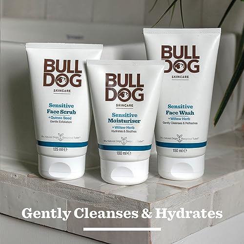 BULLDOG SKINCARE - Sensitive Face Wash For Men Cleanser for Sensitive Skin 150 ml