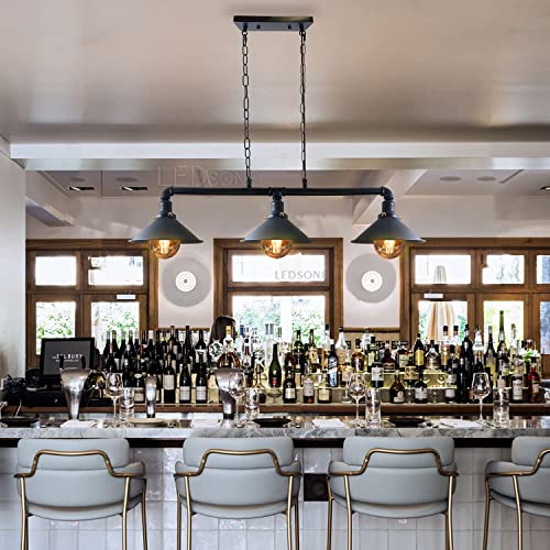 - LEDSone Industrial 3 Way Vintage Retro Style Steampunk Pipe Light Bar -