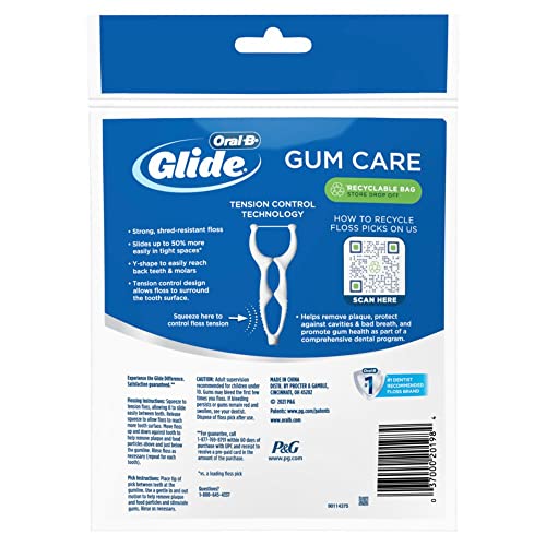 - Oral-B Glide Floss Picks (1Pack) -