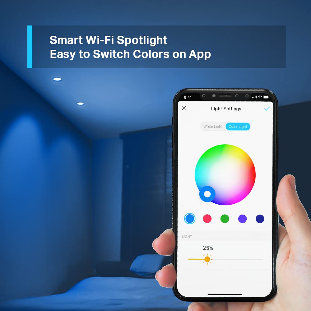 - Tapo Smart Wi-Fi Spotlight Multicolour Lightbulb | GU10 | Remote Control | Energy Saving, Works with Alexa & Google Home | 4 Pack -