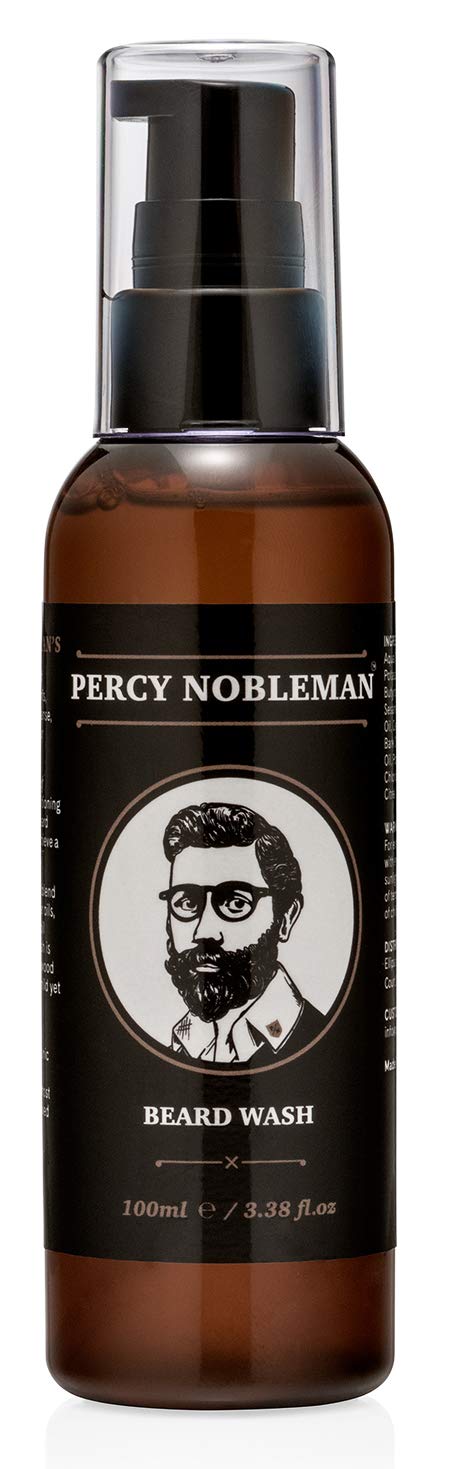 - Percy Nobleman Beard Wash | A Natural 95% Organic Soap / Shampoo & Conditioner for Men -
