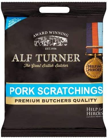 - Pub Snacks|  Alf Turner Pork Scratching | Bacon Scampi Fries | Chilli Nuts-