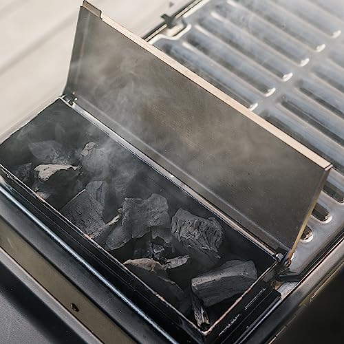 - Masterbuilt Portable Charcoal Grill and Smoker | Analog Temperature Control -