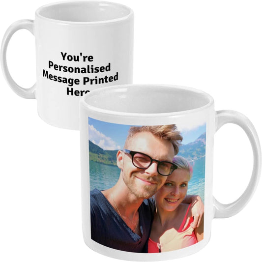 - Personalised Mug | Printed with Your Photo and Text or Logo -